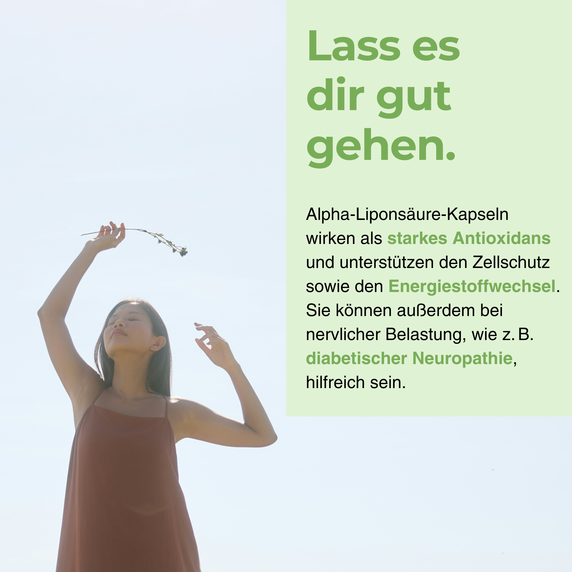 R-Alpha und S-Alpha-Liponsäure 300 mg - 90 Kapseln