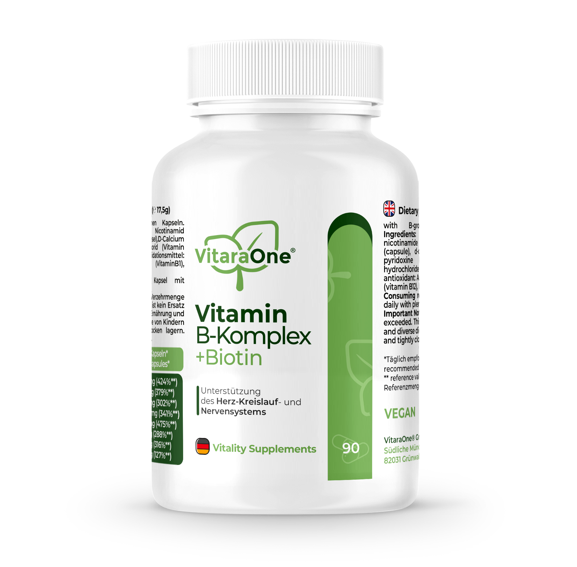 Vitamin B-Komplex Forte + Biotin Kapseln