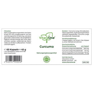 
                  
                    Curcuma - VitaraOne GmbH
                  
                